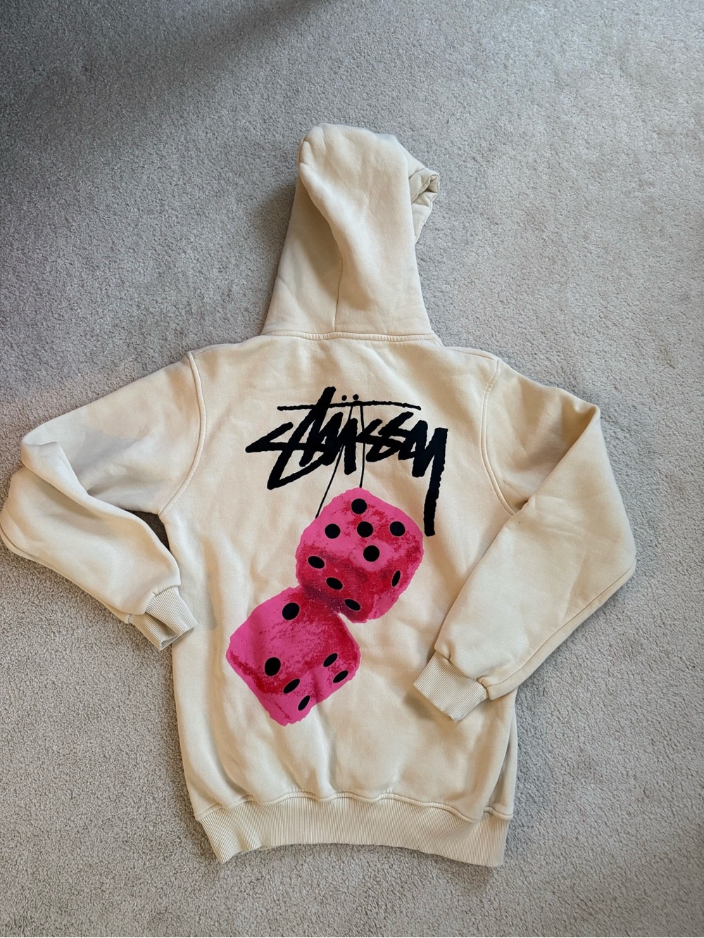 Stüssy INSPIRED Fuzzy Dice Hoodie